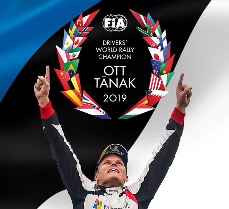 Ott Tänak on maailmameister